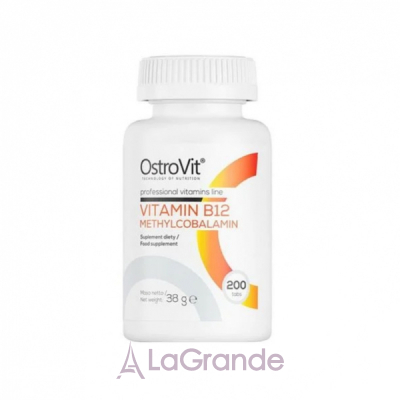 OstroVit Vitamin B12 Methylcobalamin     B12   