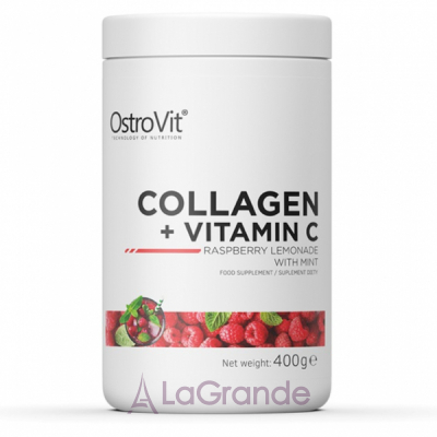 OstroVit Collagen + Vitamin C Raspberry lemonade with mint            