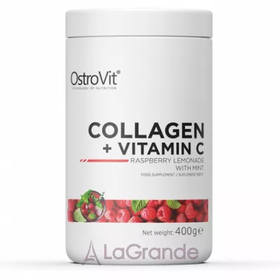 OstroVit Collagen + Vitamin C Raspberry lemonade with mint            