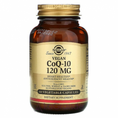 Solgar Vegetarian CoQ-10 120mg   CoQ10