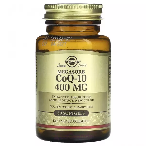 Solgar Megasorb CoQ-10 400mg ������� ������� 