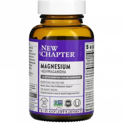 New Chapter Magnesium + Ashwagandha   