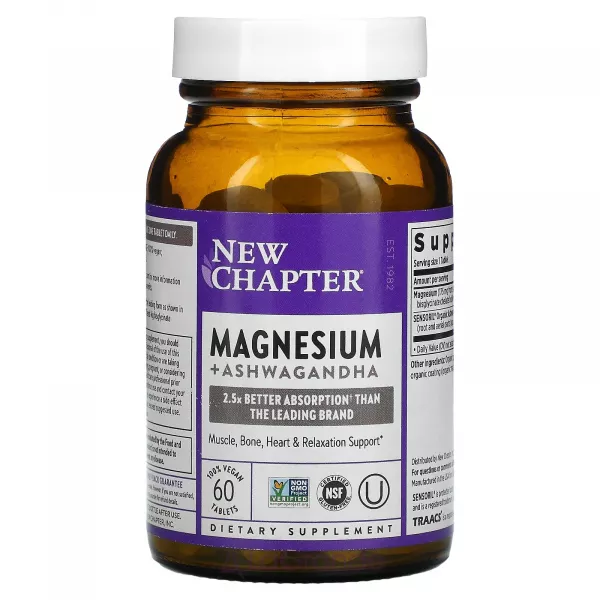 New Chapter Magnesium + Ashwagandha ����������� ������� 