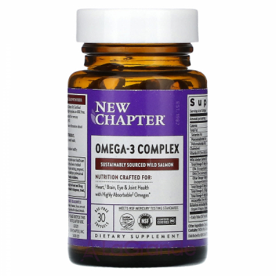 New Chapter Omega-3 Complex ĳ  