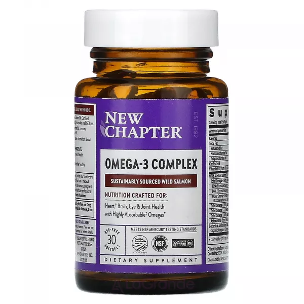 New Chapter Omega-3 Complex ĳ������ ������� 