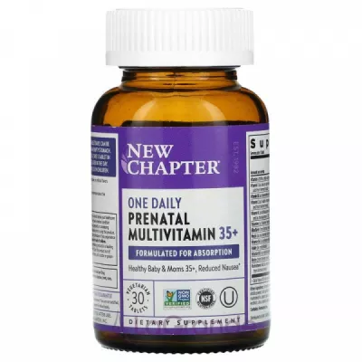 New Chapter One Daily Prenatal Multivitamin 35+    35+