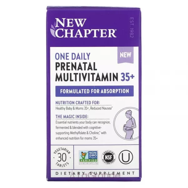 New Chapter One Daily Prenatal Multivitamin 35+ ������������ ��� ������� 35+