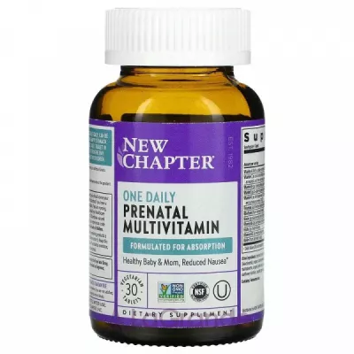 New Chapter One Daily Prenatal Multivitamin    
