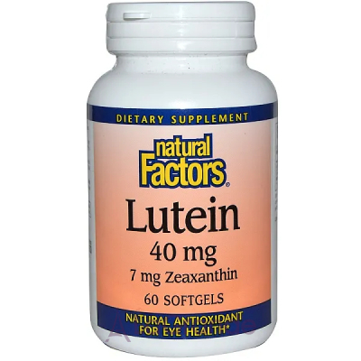 Natural Factors Lutein 40 mg ĳ  