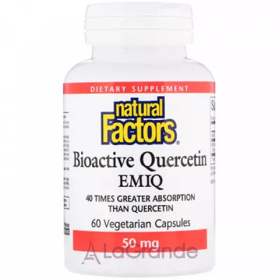 Natural Factors Biaoctive Quercetin EMIQ   