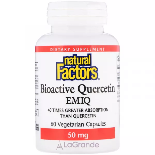 Natural Factors Biaoctive Quercetin EMIQ ĳ������ ������� 