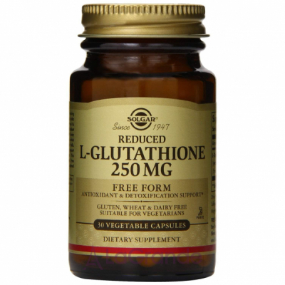 Solgar Reduced L-Glutathione 250mg   
