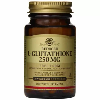 Solgar Reduced L-Glutathione 250mg   