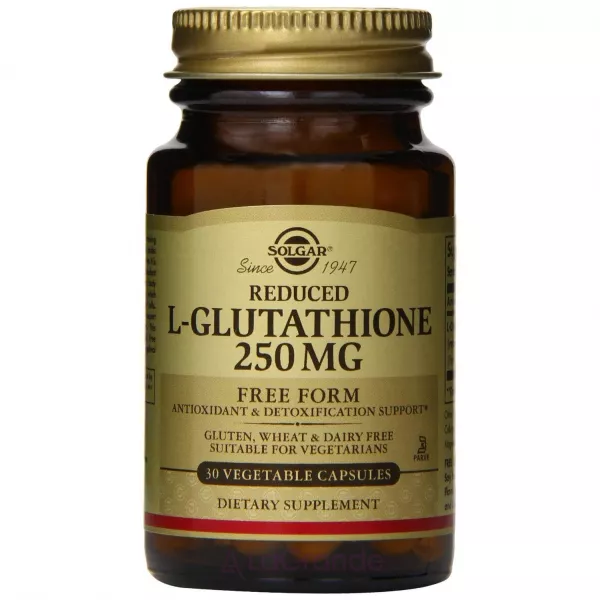 Solgar Reduced L-Glutathione 250mg ������� ������� 