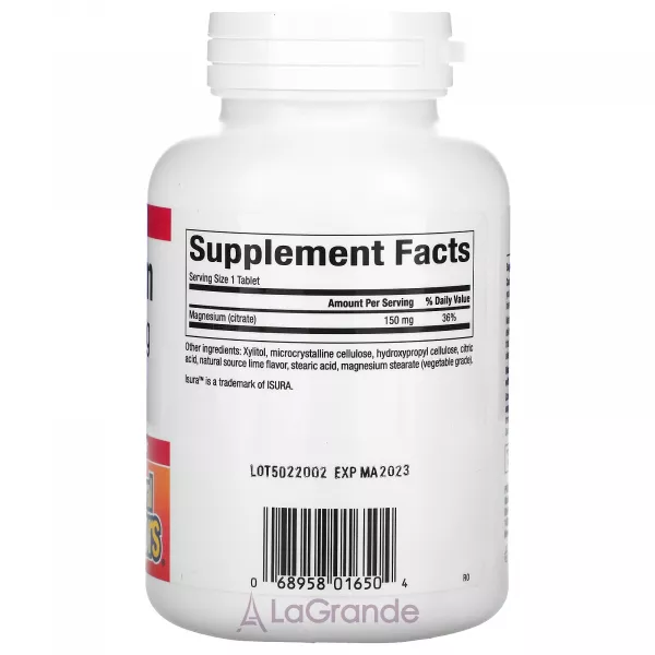 Natural Factors Magnesium Citrate 150 mg ĳ������ ������� 