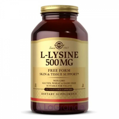 Solgar L-Lysine 500mg   