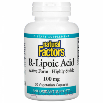 Natural Factors R-Lipoic Acid 100 mg ĳ  