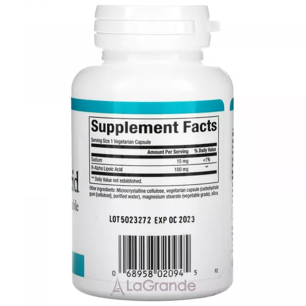 Natural Factors R-Lipoic Acid 100 mg ĳ������ ������� 