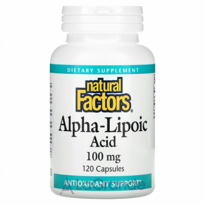 Natural Factors Alpha-Lipoic Acid 100 mg ĳ     