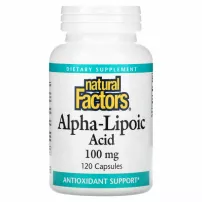 Natural Factors Alpha-Lipoic Acid 100 mg ����������� ������� ��� ��������������� ��������� "�����-�������� �������", 100 ��