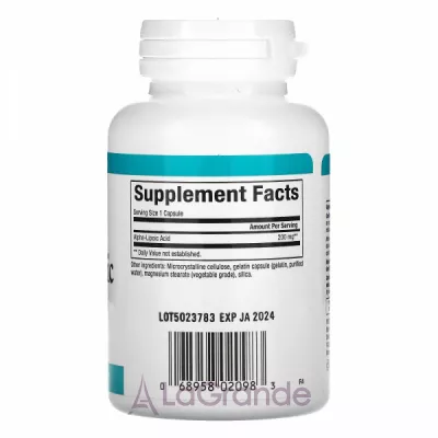 Natural Factors Alpha-Lipoic Acid 200 mg ĳ     