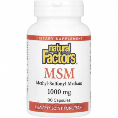 Natural Factors MSM 1000 mg ĳ  