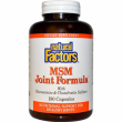 Natural Factors MSM Joint Formula with Glucosamine & Chondroitin Sulfate 180pcs