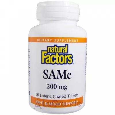 Natural Factors SAMe 200 mg ĳ  