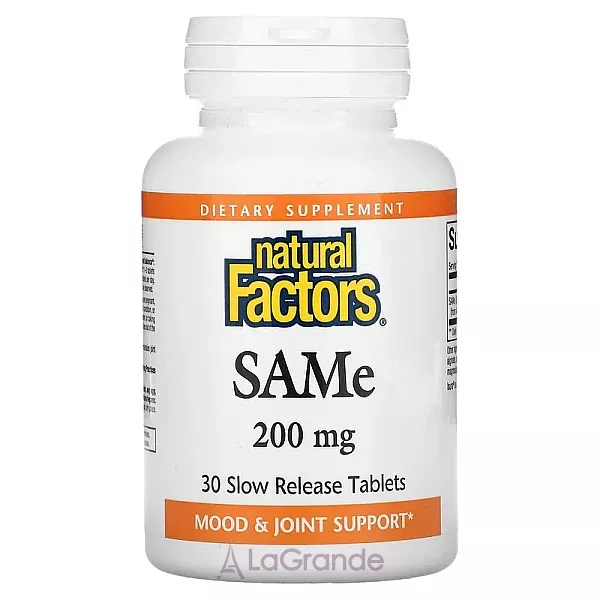 Natural Factors SAMe 200 mg ĳ������ ������� 
