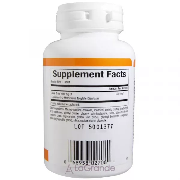 Natural Factors SAMe 200 mg ĳ������ ������� 