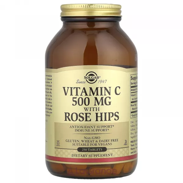 Solgar Vitamin C with Rose Hips 500mg ������� ������� 