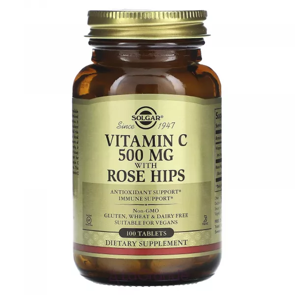 Solgar Vitamin C with Rose Hips 500mg ������� ������� 