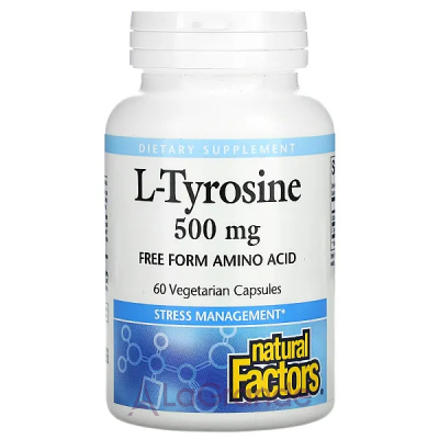 Natural Factors L-Tyrosine 500 mg ĳ  