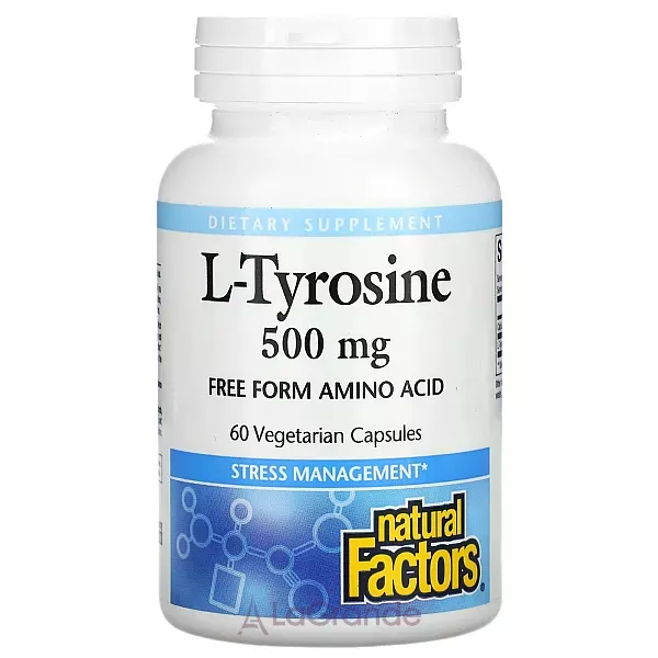 Natural Factors L-Tyrosine 500 mg ĳ������ ������� 