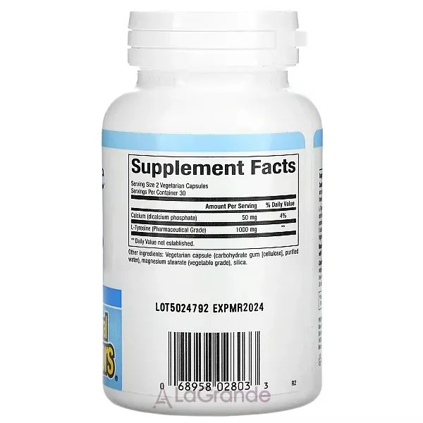 Natural Factors L-Tyrosine 500 mg ĳ������ ������� 