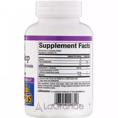 Natural Factors Tranquil Sleep     ,    