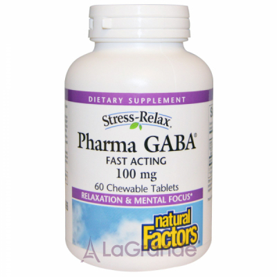 Natural Factors Pharma GABA 100 mg ĳ  