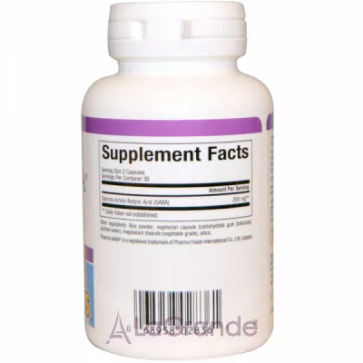 Natural Factors Pharma GABA 100 mg   