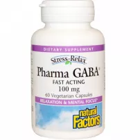 Natural Factors Pharma GABA 100 mg ����������� ������� "���� (�����-������������� �������)", 100 ��