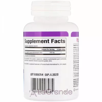Natural Factors Pharma GABA 250 mg ĳ  