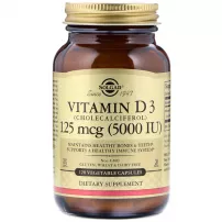Solgar Vitamin D3 Cholecalciferol 125 mcg ĳ������ ������� "³���� D3 ���������������"