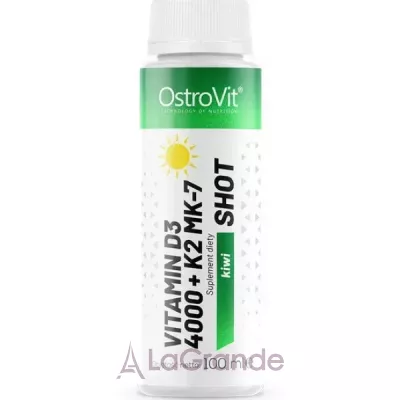 OstroVit Vitamin D3 4000 + K2 MK-7 Shot 4000   3  2   