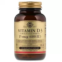 Solgar Vitamin D3 15 mcg ĳ������ ������� "����������� ����� �3"