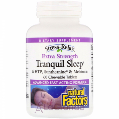 Natural Factors Stress-Relax Tranquil Sleep Extra Strength ĳ  