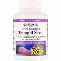 Natural Factors Stress-Relax Tranquil Sleep Extra Strength ����������� ������� "����������� ��� ������ ����", �� ������ ����������� �������