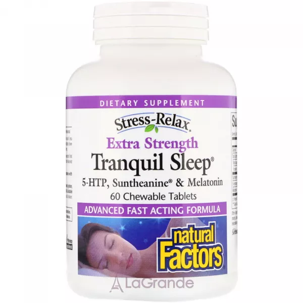 Natural Factors Stress-Relax Tranquil Sleep Extra Strength ĳ������ ������� 