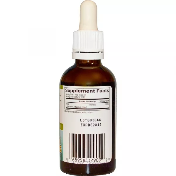 Natural Factors Liquid Kelp 800 mcg ĳ������ ������� ��� �������� ��������� ������ 