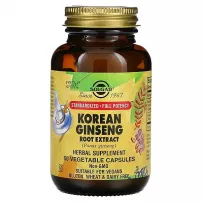 Solgar Korean Ginseng root extract Veg Caps 450mg �������� ������ ����������� ��������