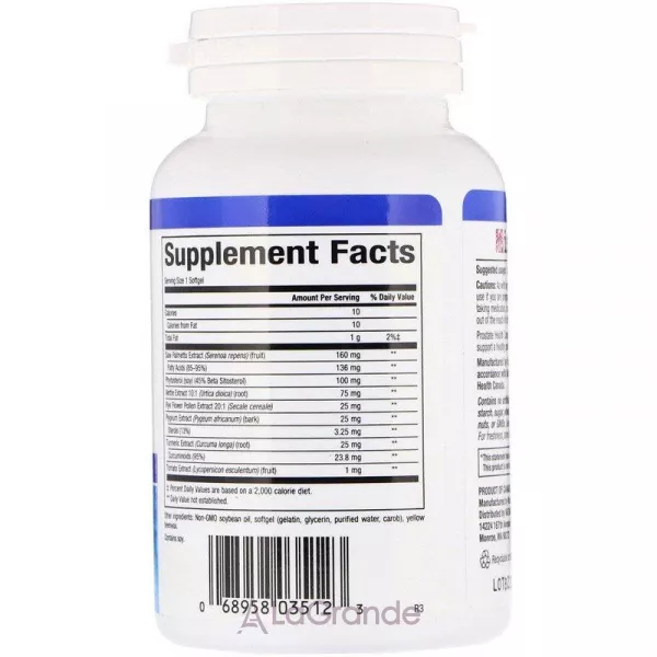 Natural Factors Prostate Health ĳ������ ������� ��� ������'� ��������, ���������� ����'��� �������