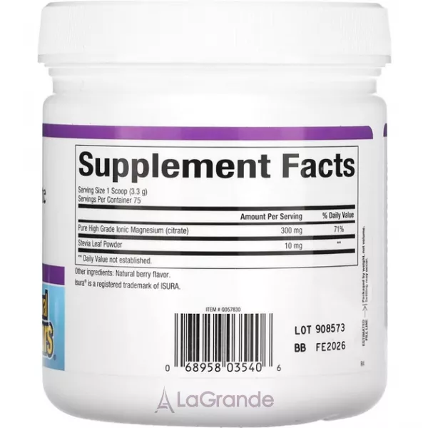 Natural Factors Stress-Relax Magnesium Citrate Berry Drink Mix ĳ������ ������� � ������� 